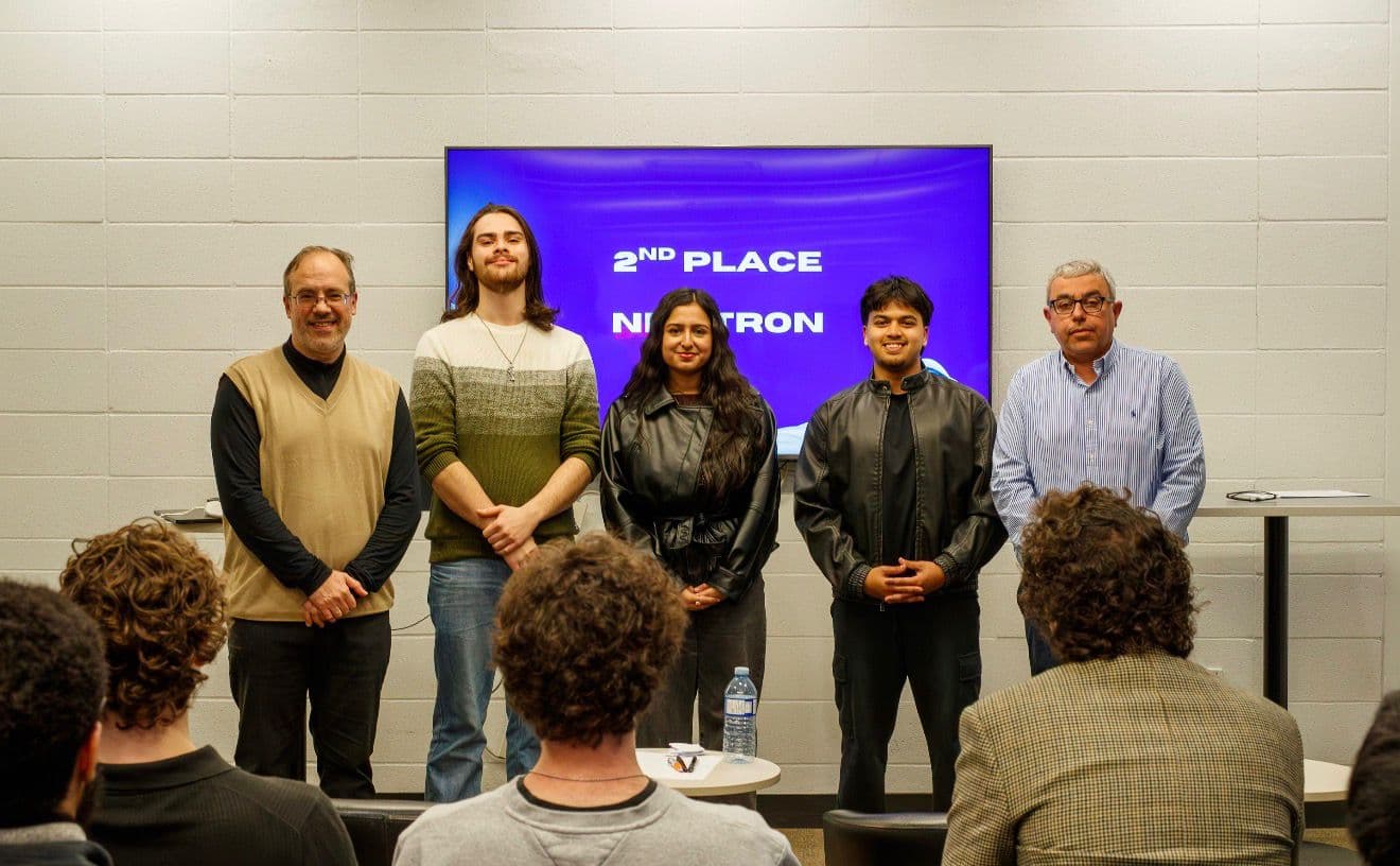 NewTron team with judges at CITech 2026
